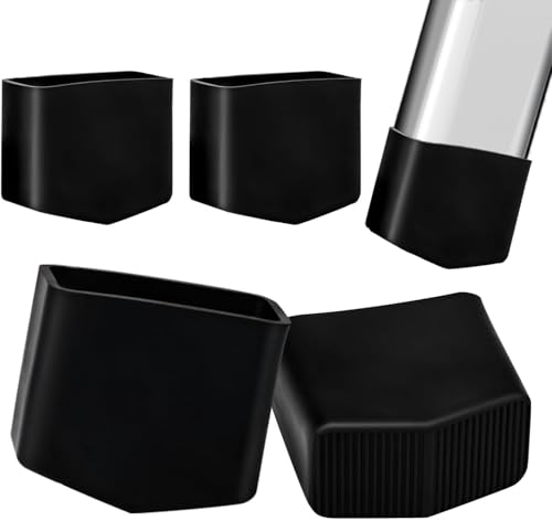 Pied Escabeau Embout Escabeau Diamètre Intérieur 40x20mm Pied Echelle Couvre-Pieds D'échelle Antidérapants Pieds en Caoutchouc pour Escabeaux 4Pcs(4Pcs)