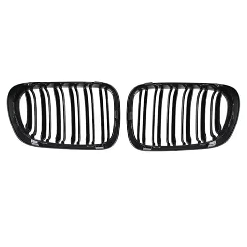 Calandre avant pour BMW Série 3 E46 4 portes 1998-2001 grille de calandre noir brillant