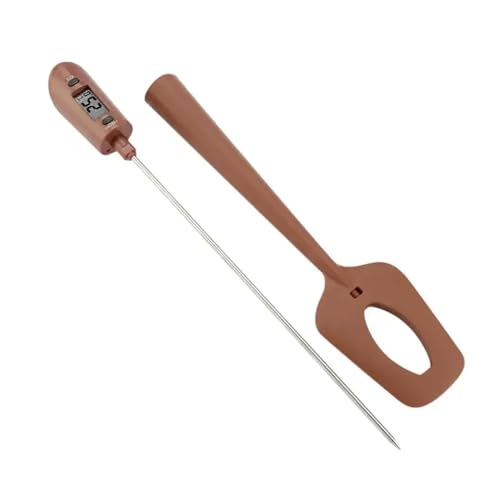 Espátula digital termoscopio – Medidor de temperatura de silicona para caramelos | Sensor de temperatura de cocina | Sensor de temperatura de cocción de caramelos | Espátula de sensor de temperatura