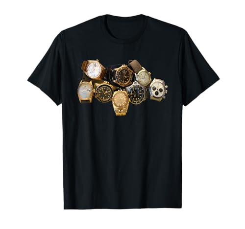 Luxury Vintage Watches Horology Time Wristwatches T-Shirt T-Shirt
