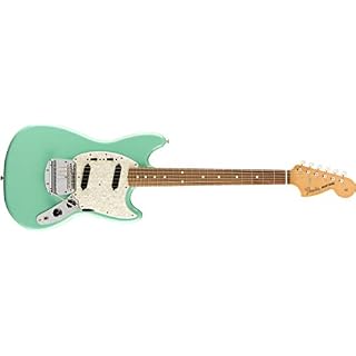 Vintera 60s Mustang PF Sea Foam Green - Les Beatles, Paul McCartney, John Lennon, RIngo Starr, George Harrison