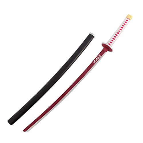 YDDZ Demon Slayer Cosplay Katana Japonais Anime Ninja Épée Jouet Modèle D'arme en Bois Les Amoureux de L'anime Demon Slayer Jouet D'arme Décorative à Collectionner Cover