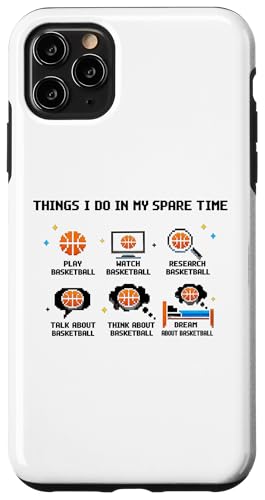 Things I Do In My Spare time I Play �o�X�P�b�g�{�[�� �X�}�z�P�[�X iPhone 11 Pro Max �p