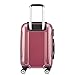 DELSEY PARIS Helium Aero Hardside Expandable Luggage with Spinner Wheels, Peony Pink, Carry-On 19 Inch