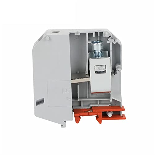 Bornier électrique UKH 95 douki connecteur à vis haute intensité pour rail DIN bleu