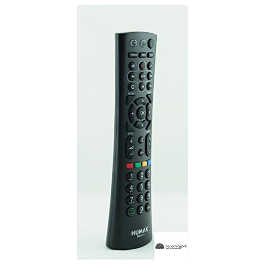 HUMAX RM-H01U Fernbedienung, Schwarz