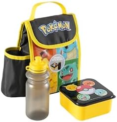 Pokémon Mon premier sac à déjeuner pour enfants – Comprend un sac...