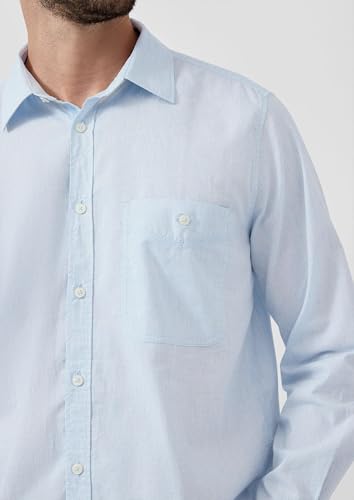 Camisa de cambray s.Oliver transpirable de hombre con bolsillo funcional 5