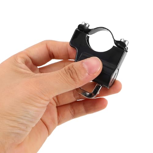 Candado para casco de motocicleta con acabado resistente negro pack de 4 5