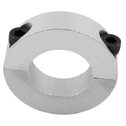 Schaftmanschette aus Aluminiumlegierung, 12 mm bis 38 mm Innendurchmesser, Klemmmanschette, Klemmschellen, Wellenring (25 mm)
