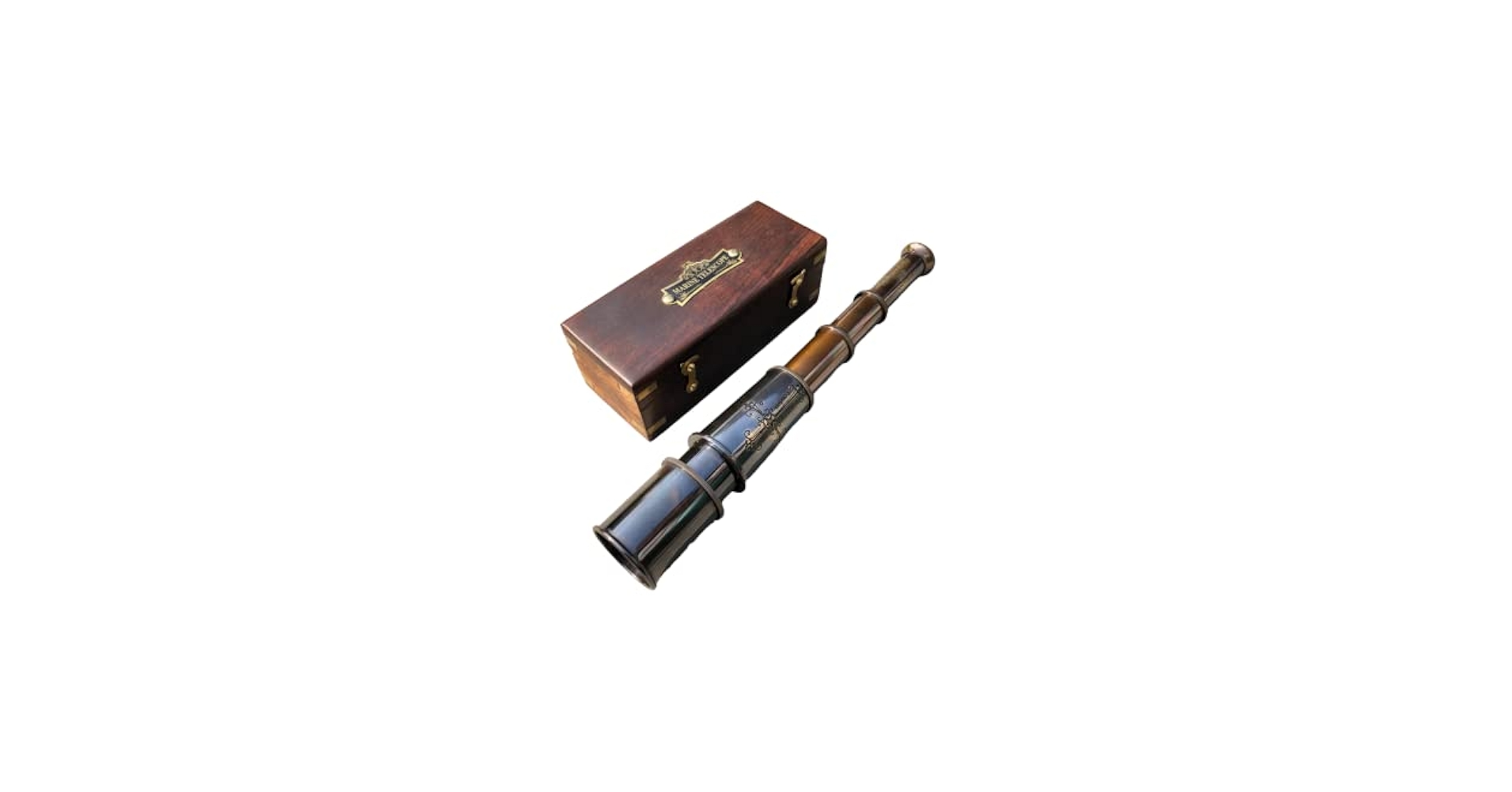 Amazon.co.jp: Brass Dollond London 望遠鏡 機能刻印 海洋海賊