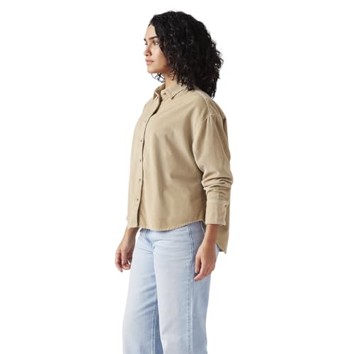 Image of Levi's Women's Solid Relaxed Fit Shirt