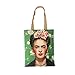 Cekell Sac Cabas Frida Kahlo , Sac Shopping, Sac à Main réutilisable, Sac Hippie, Sac bohème, Sac marché en Lin, Sac Loisirs, Sac bandoulière, Sac imprimé (7)