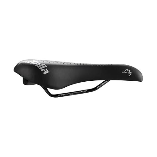Selle Italia LADY Gel Flow Bike Saddle S, Black - Image 3