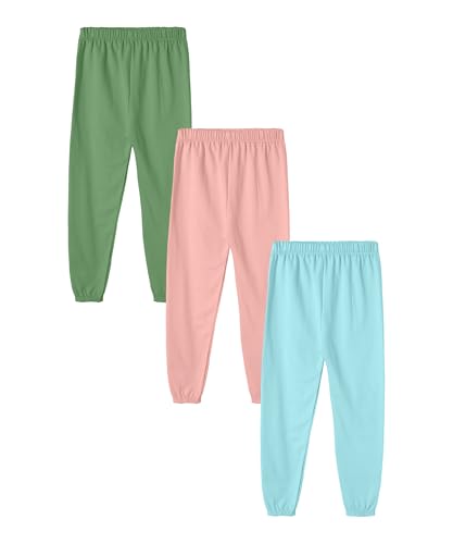 Image of SHODOX Boys Cotton Blend Regular Fit Printed Multicolor Track Pants | Comfortable Casual Joggers for Boys - Pack of 3