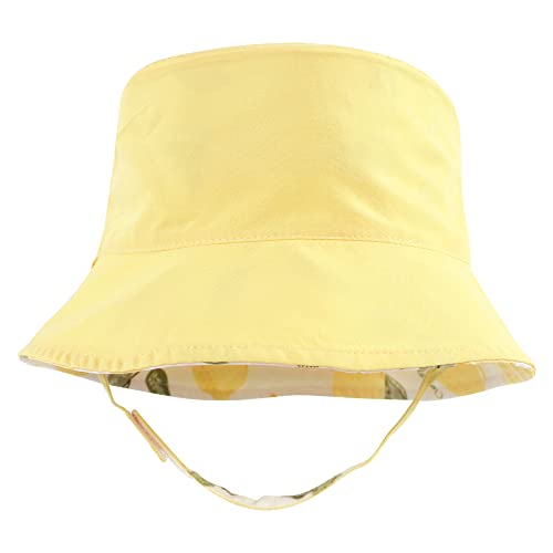 Hudson Baby Unisex Baby Sun Protection Hat, Lemon Stripe, 12-24 Months #TOP5