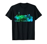 Photo Gallery uomo berlin skyline della germania capitale watercolor style maglietta Photo Gallery uomo berlin skyline della germania capitale watercolor style maglietta