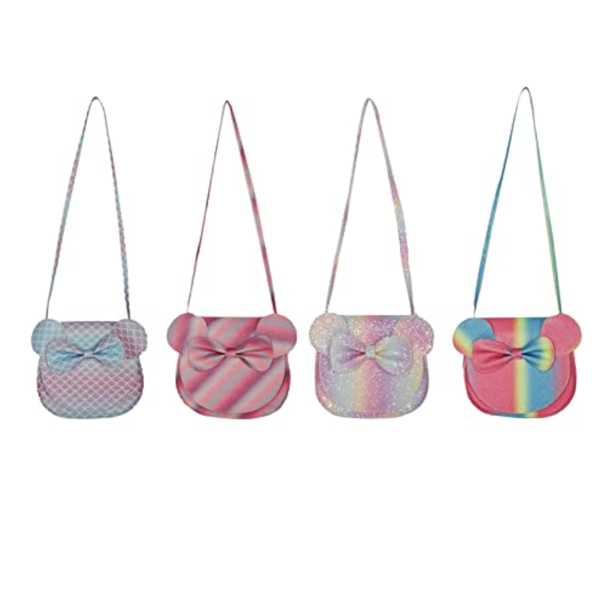 Children's Bowknot Shoulder Bag with Cartoon Mouse Ears