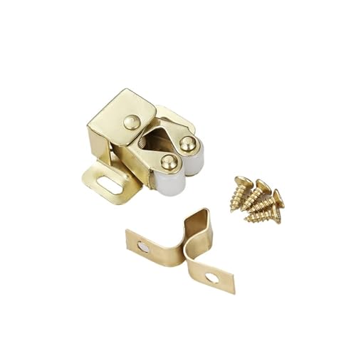 Loquet à double rouleau gold spring plunger pour porte de meuble