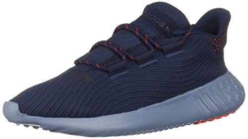 adidas Originals Tubular Shadow Dusk Blanc - Bleu - Collegiate Navy Active Red Raw Grey, 44 EU