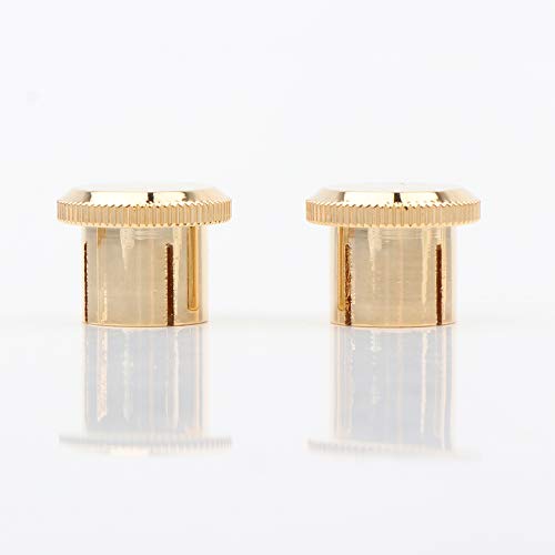 Conectores RCA tapones de cobre Audiocrast protectores Hifi 24k 4