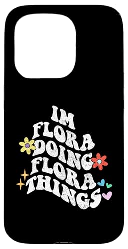 Groovy Im Flora Doing Flora Things �t�@�j�[��̓� �X�}�z�P�[�X iPhone 15 Pro �p