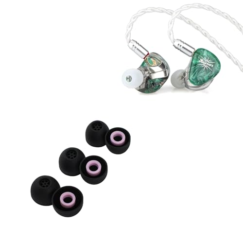 Kiwi Ears Orchestra Lite Vert et Embouts Flex Écouteurs Intra-Auriculaires
