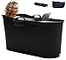Produktbild Hello Bath Mobile Badewanne, Ideal für das kleines Badezimmer, 125x52x65cm, Stylisch und Stimmungsvoll (Schwarz) aus Polypropylen
