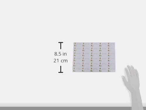 Mopec X8920 Precut Card Girl Communion Sitting Bench, 30 x Sheet, Pack of 5, Cardstock, Multicolour, 3.5 x 6.5 cm, 5 - Image 3