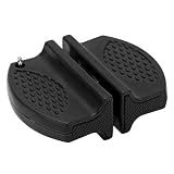 mini flauta afilador Afilador de cuchillos incisivo: las cuchillas cruzadas de carburo se afilan rápidamente y las barras de cerámica cruzadas finamente molidas brindan nitidez a los cuchillos.