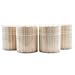 Traditional Wooden Toothpicks Made from Bamboo, Bulk Pack (2,000)