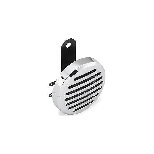 Bocina Motos Honda Kawasaki Suzuki Harley Davidson Horn Grill Custom Chopper Bobber Cromado