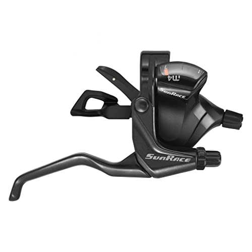 Sunrace M406 V Brake/Trigger Shifter Stm406 Pair 3X7S V Brake Black 439G #TOP19