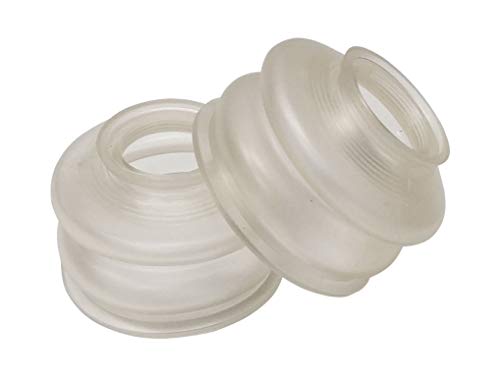 2 botas universales de silicona para el polvo 18 38 28 extremo de varilla de pista y juntas de bola Cover