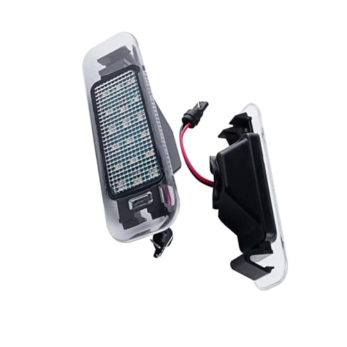 Luz de matrícula blanca Canbus para Kia Rio 5 con iluminación LED de alta intensidad sin error