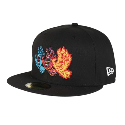 [�j���[�G��] �L���b�v 59FIFTY SANTACRUZ�R���{ �u���b�N 7 1/2 5950 SANTA CRUZ 3HAND BLK 14384271 NER36C8805