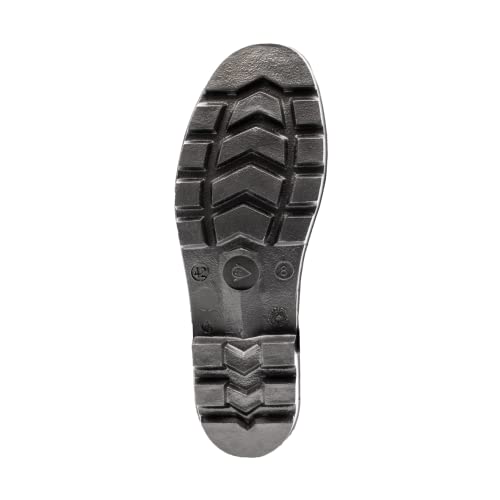 Dunlop Protective Footwear, B350611, Zweifarbiger Gummischuh, Dunkelgrün, Größe 42 EU