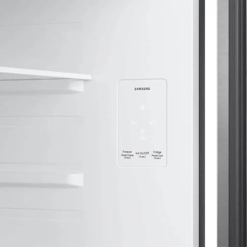 Samsung RT70F18LASR 18 Cu. Ft. Stainless Top Freezer Freestanding Refrigerator with Ice Maker on Fridge.com