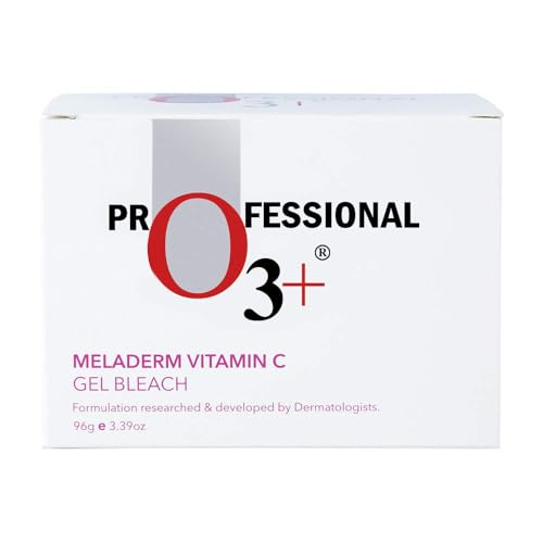 O3+ Meladerm Vitamin C Gel Bleach 96g for Skin Brightening Dull Skin | TAN Removal for Face, Suitable for Men & Women