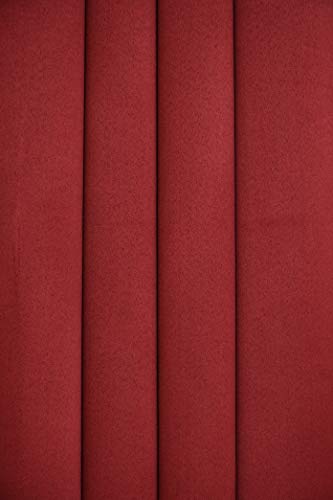Image of Premium Blackout Solid Curtain for Home 100% Opaque Curtains for Window 6 Feet,Pack of 1,Maroon