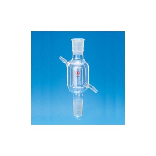 6042-124 Series Reflux Bulb Condenser, 24/29 Cone Top, 24/29 Socket Drip-Tip Bottom