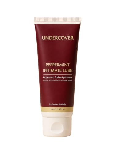 Image of Undercover By ZeroKaata Peppermint Water Based Lube For Men and Women (100 ml)