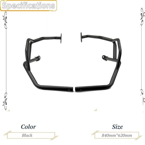 Protection moteur TRK502X éviter casses carénage barre de sécurité supérieure