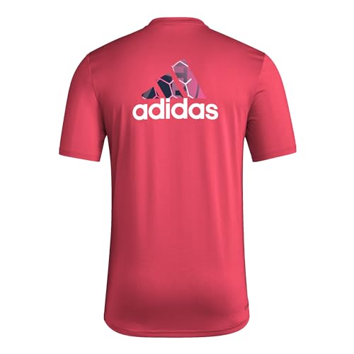 Image of adidas Men's Inter Miami CF Local Pop Short Sleeve Pre-Game T-Shirt