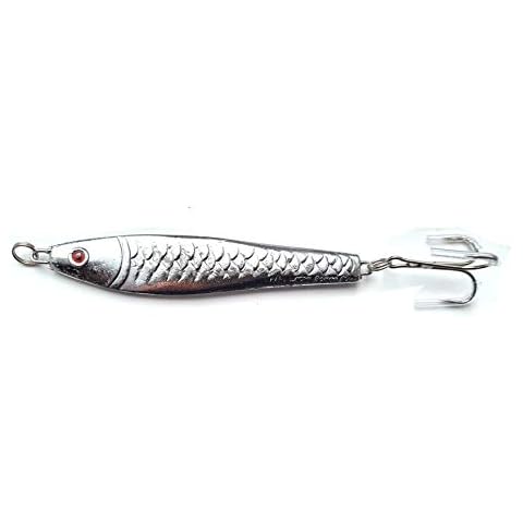 Silver Minnow 60g Chrome Fishing Lure Cover
