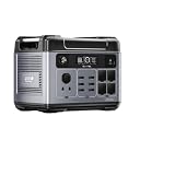 OUKITEL P2001 Plus Centrale Elettrica Portatile 2048Wh, Generatore Solare Batteria LiFePO4, 4 prese AC da 2400 W (4800 W Pic), Ricarica Rapida da 0 a 80% in 1 H per Casa Campeggio Emergenza, APP
