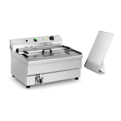 Helloshop26 - Freidora profesional para buñuelos (30 litros, 9000 W, zona fría, 14_0001770)