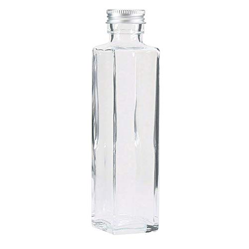 Amazon｜日本製 ハーバリウム 瓶（ビン）150ml 角タイプ ガラス容器