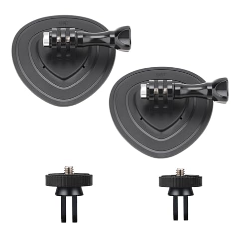 Outdoor Sports Adhesive ABS Camera Mount Secure Anti-Slip Lightweight for All Cameras Lightweight Abs Anti Slip Base Outdoor Holder Sports Action Adhesive Secure Grip Compatible Dslr Bracket Compact