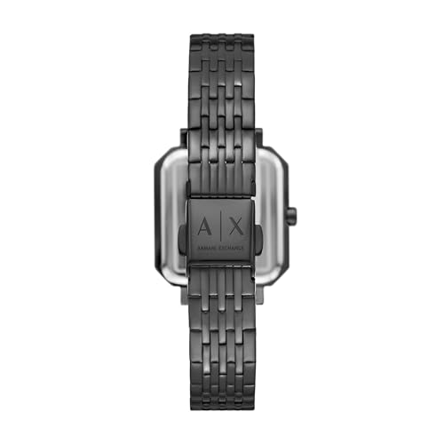 A|X Armani Exchange Women's Three-Hand Black Stainless Steel Watch (Model: AX5732) by A|X Armani Exchange - Image 2